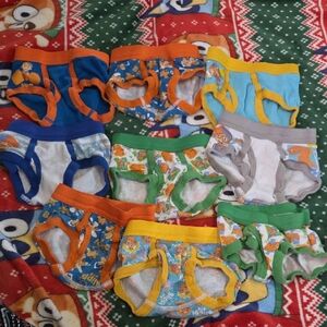 Colorful Kids Cartoon Underwear Set Blippi (10) 2T-3T